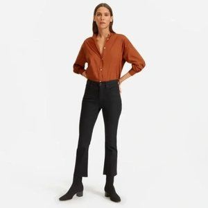 Everlane High Rise Kick Crop Jean 28